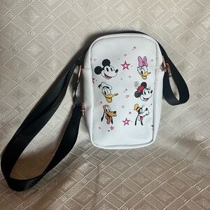 Women's Crossbody bag- Disney The Sensational Six Smiling Faces Stars